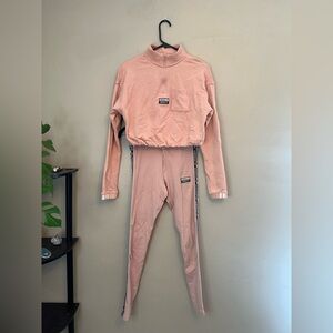 Adidas Pink Tracksuit